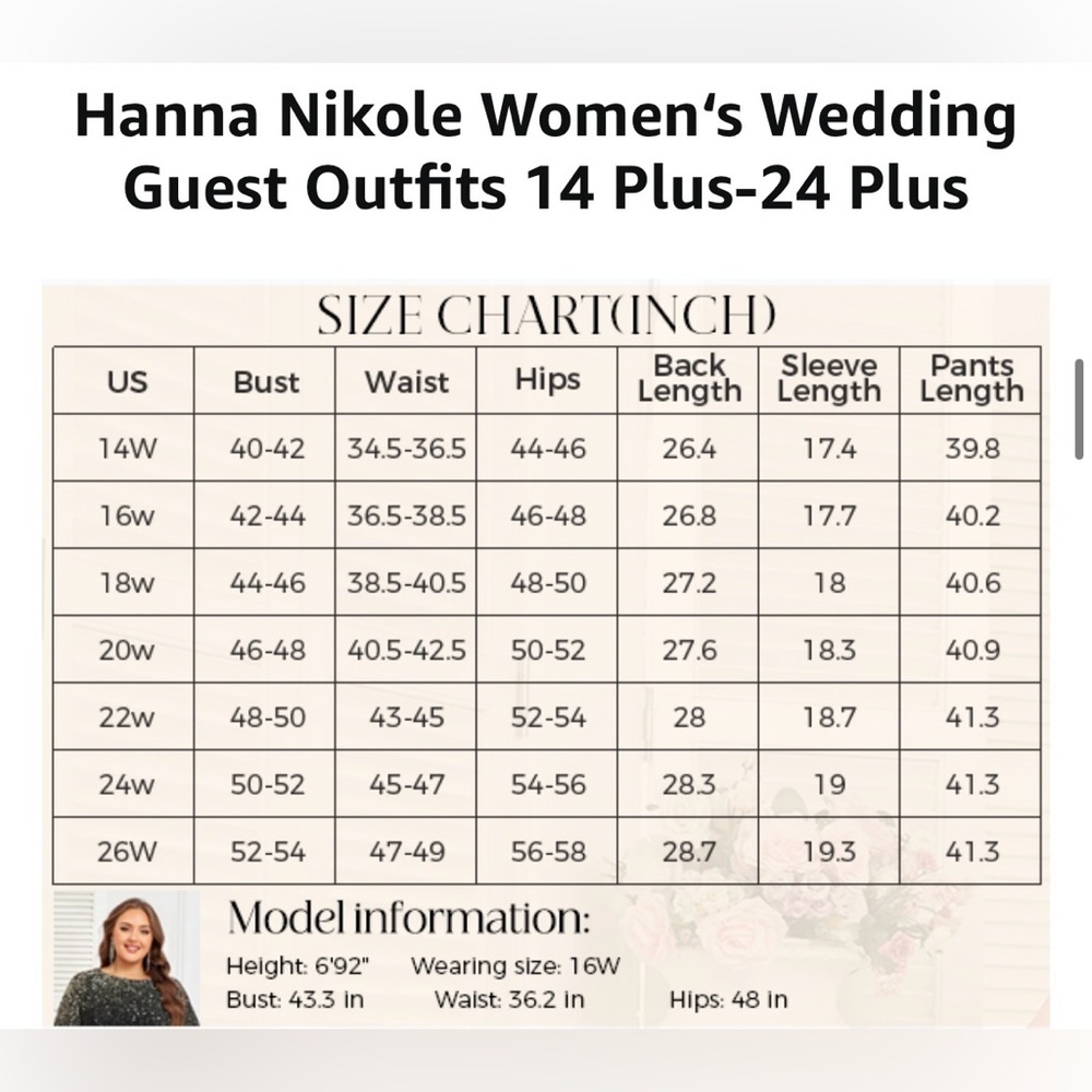Hanna Nikole Plus Size 2 Piece Ruffle Layer Chiffon Gradient Print - Picture 5 of 8